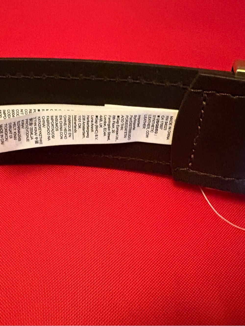 Banana Republic Brown Belt Circle Buckle. - Picture 3 of 6